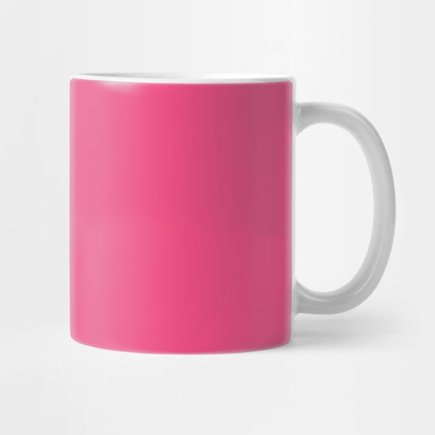 Ombre Hot Pink Tie-Dye by Carolina Díaz